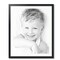 ArtToFrames 28x34" Matted Picture Frame with 24x30" Single Mat Photo Opening Framed in 1.25" Black and 2" Mat (FWM-3926-28x34)